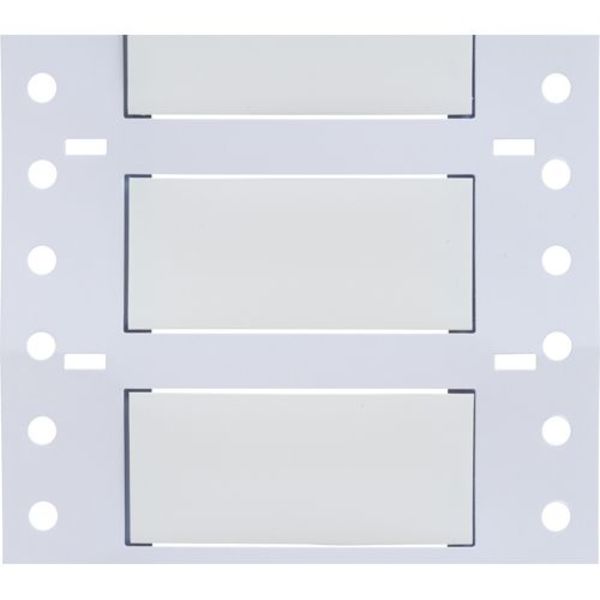 Write On White Wire Marker Sleeves, PermaSleeve(R) Polyolefin, 3PS-500-2-WT-S
