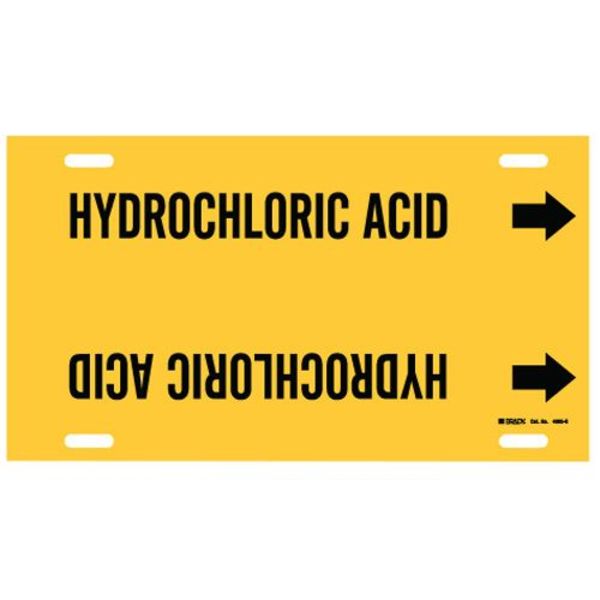 Pipe Markr, Hydrochloric Acid, 8to9-7/8 In