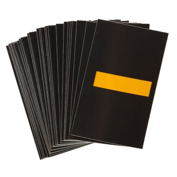 Reflective Numbers And Letters, Dash, PK25