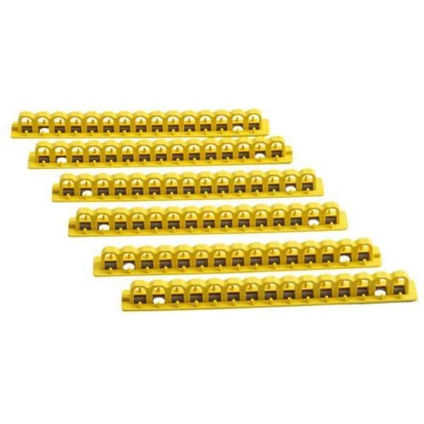 EZ PANEL 8 IN STANDARD LOCK RAIL, PK6