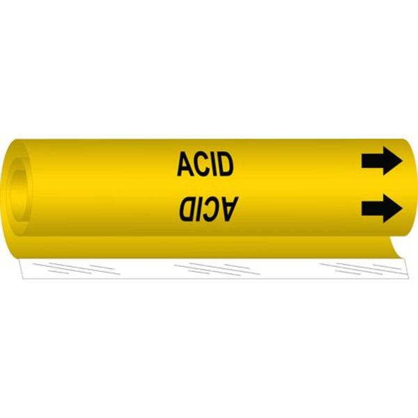 Pipe Marker, Acid, 5624-O