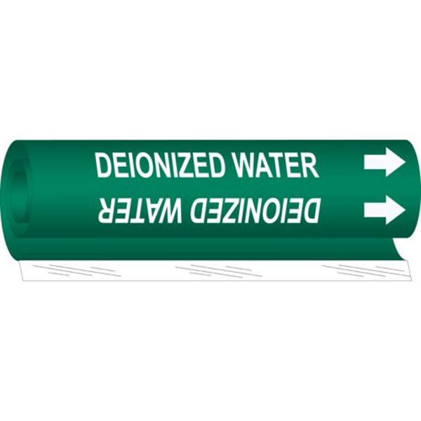 Pipe Marker, Deionized Water, 5671-O