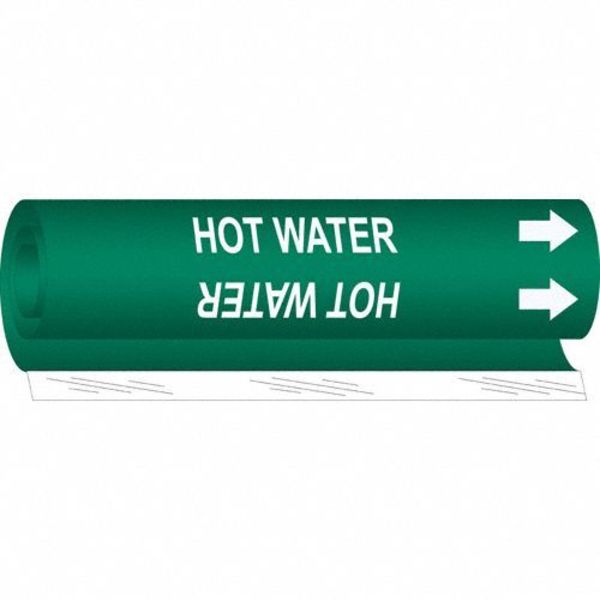 Pipe Marker, Hot Water, 5830-I