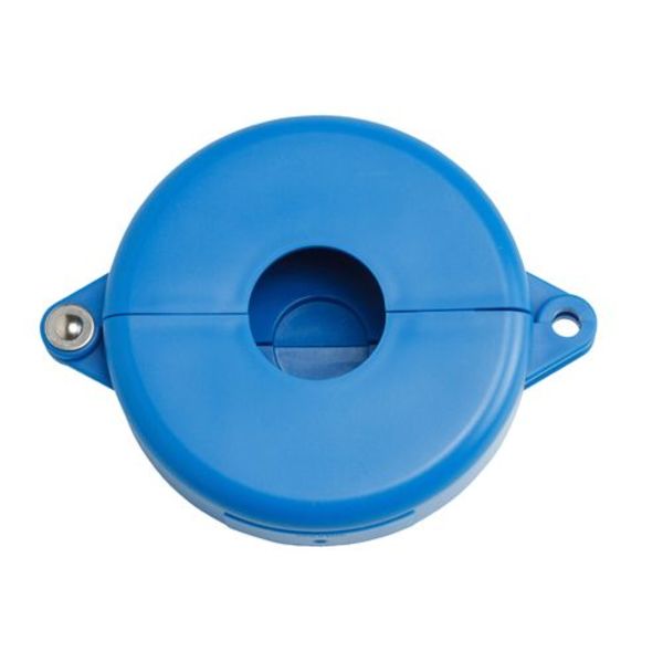 Gate Valve Lockout, Fits Sz 2-1/2 to 5, Color: Blue