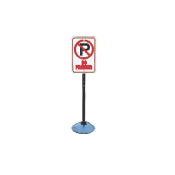 Sign Base with Post Baked Enamel, ft. Cast iron