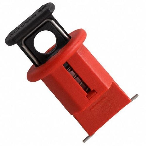 Breaker Lockout, Mini, Pin Wide, Pushbutton