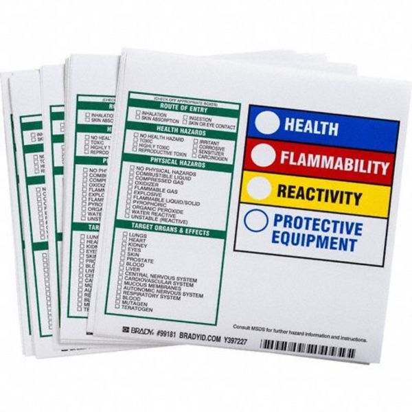 Square HMIG Reactivity Label 6