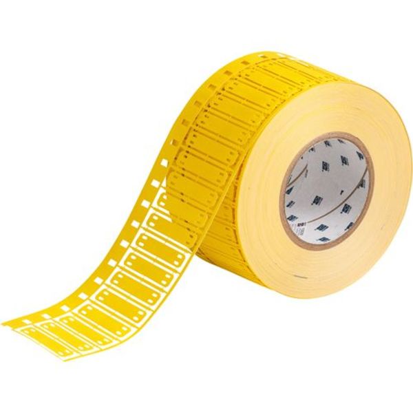 Tag, Yellow, 2.2in.Wx0.41in.H