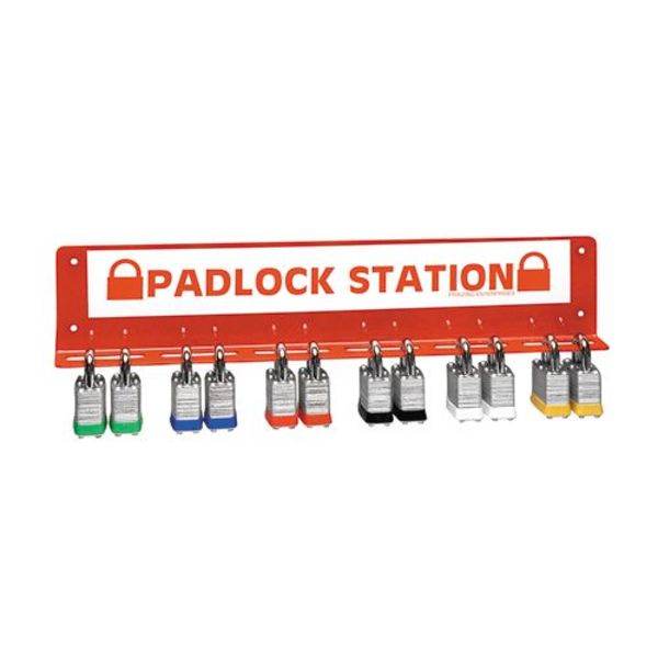 Padlock Station, Unfilled, 3 In H