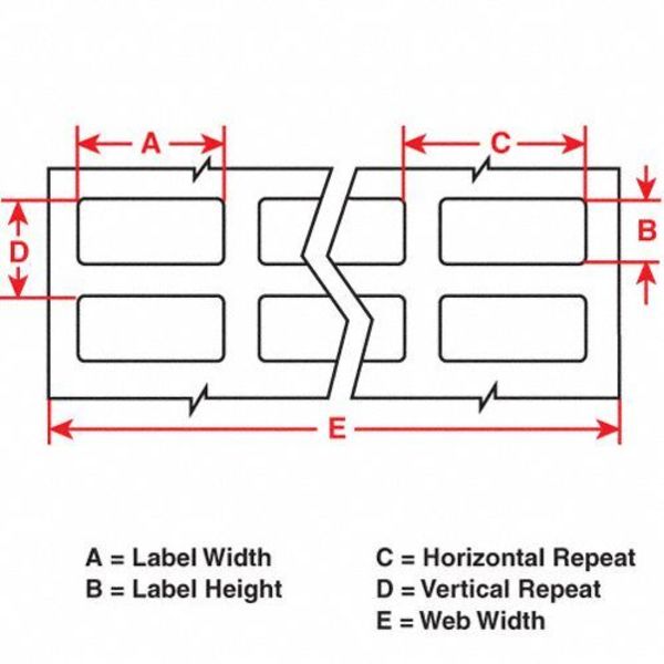 White Polyester Wire Marker, THT-5-422-10