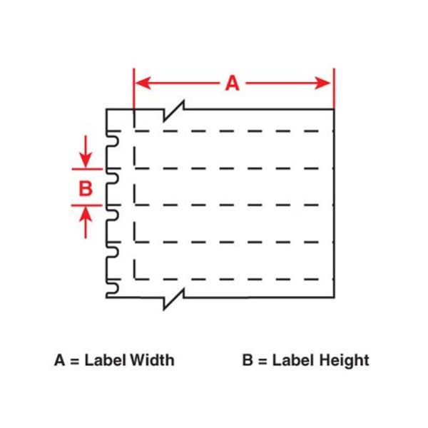 White Polypropylene Wire Marker Tag
