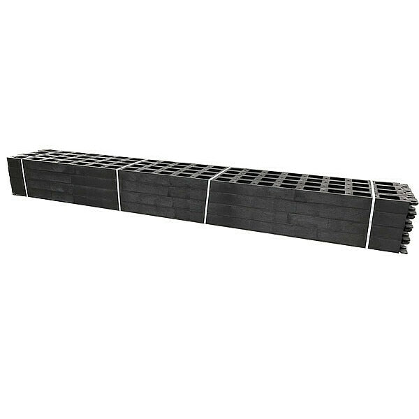 Paver/Landscape Edging, 80 In, Black, PK32