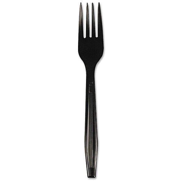 Disp Fork, Black, Heavy, PK1000