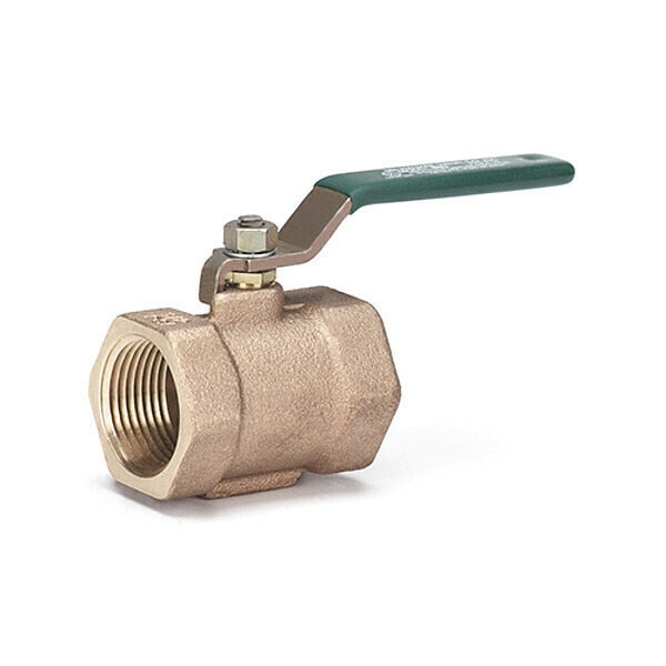 Disc Valve, 1 Pc, 3/4 In, Bronze, FNPT