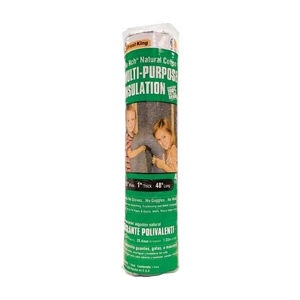 Pipe Insulation Wrap, Roll, Cotton