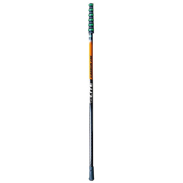 Six Section Water Pole, 336 in L, Blk/Orng