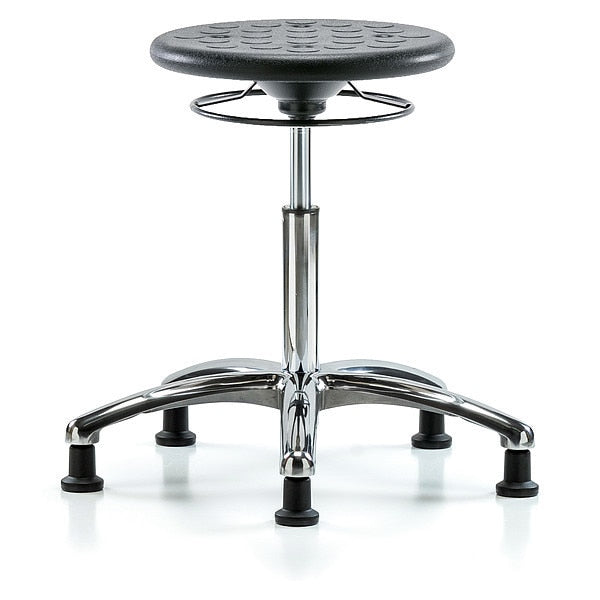 Cleanroom Polyurethane Stool., Black