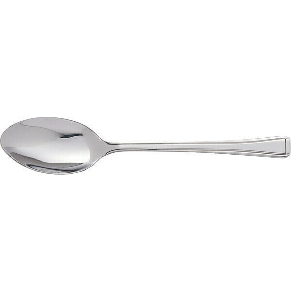 Dessert Spoon, 8 in L, Silver, PK12