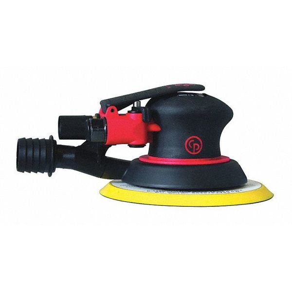 6 Inch (150 mm) Air Random Orbital Sander, Non-Vacuum, Hook & Loop, 0.28 HP / 210 W - 12000 RPM