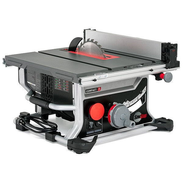 Compact Table Saw 10 in Blade Dia., 24 1/2 in