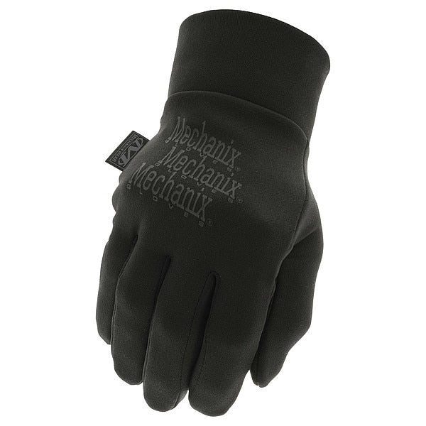 Glove Liners, Insulating, Black, S Size