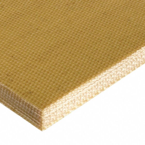 CE Fbrglass Epoxy Lam Sht, 0.625in, Brn