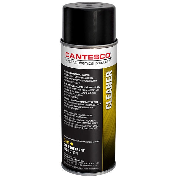 Dye Penetrant Cleaner & Remover, Red, Can