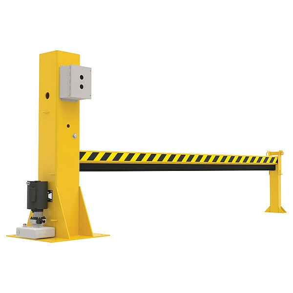 Dock Barricade, Elec Hydraulic, 157 In