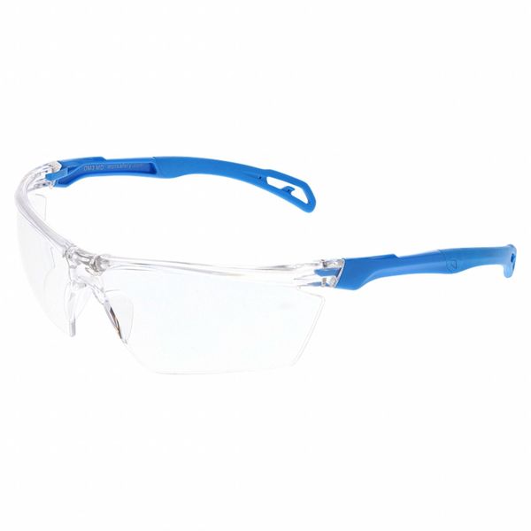 Safety Glasses, Clear Polycarbonate Lens, Scratch Resistant