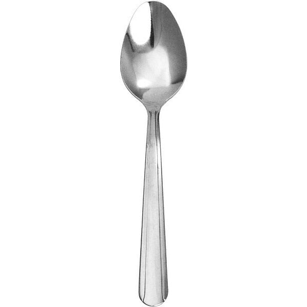 Teaspoon, 5 7/8 in L, Silver, PK12