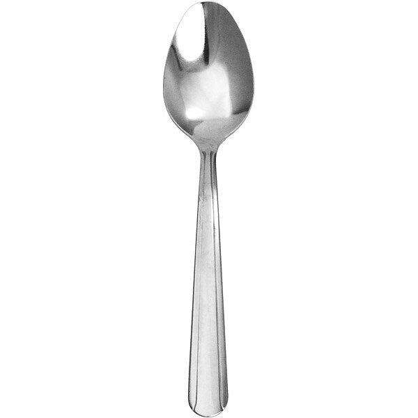 Teaspoon, 5 7/8 in L, Silver, PK36