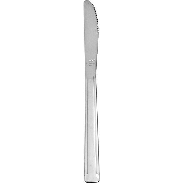 Dinner Knife, 8 in L, Silver, PK12