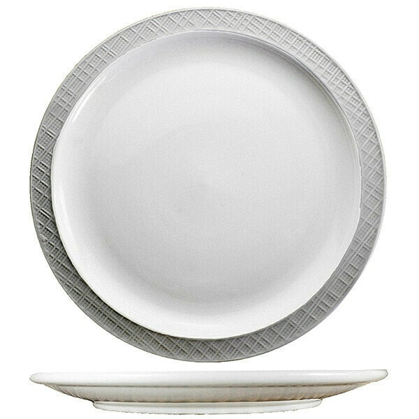 Narrow Rim Plate, 10 3/8