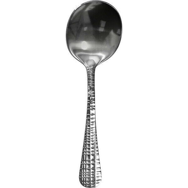 Bouillon Spoon, 6 in L, Silver, PK12