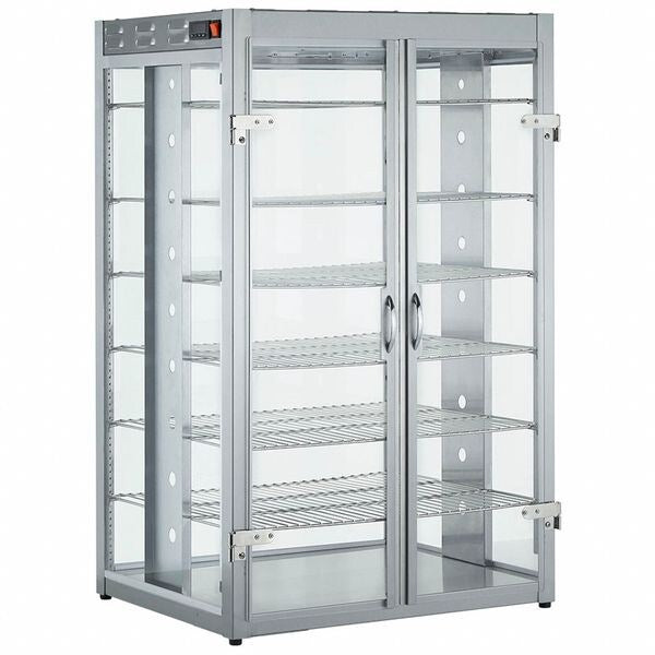 ADJUSTABLE RACK DISPLAY WARMER
