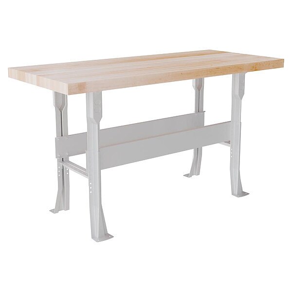 Work Station, Maple, Metal Frame, 28