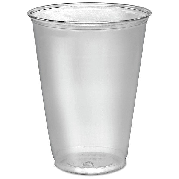 Disposable Cold Cup, 10 oz, Clear, PK50