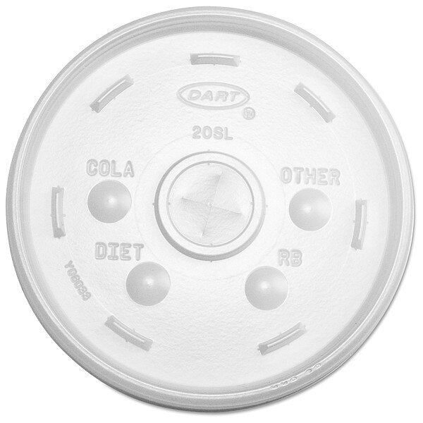 Disp Hot/Cold Cup Lid, 5 oz-32 oz, PK1000