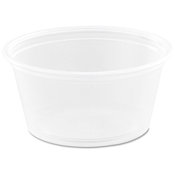 Container, 2 oz., Plastic, PK2500