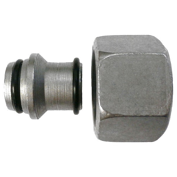 Tube Nut and Insert, Female Swivel, 16 mm