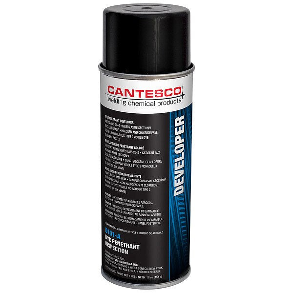 Dye Penetrant, Aerosol Can, Red, 16 oz