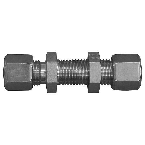 Bulkhead Straight, O.D 22mm, O.L 100 1/2mm
