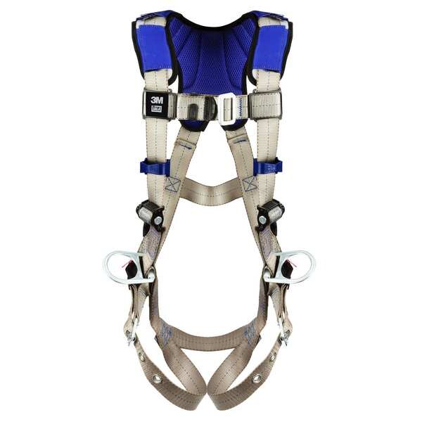 Harness, Vest Style, S, Polyester, Gray