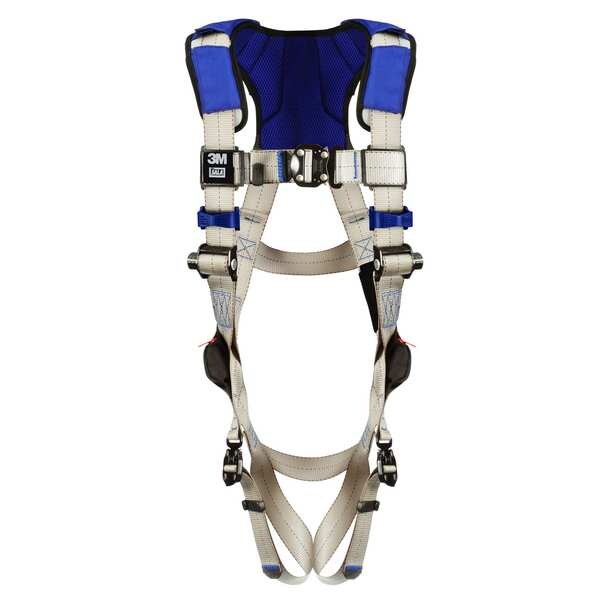 Harness, Vest Style, 2XL, Polyester, Gray