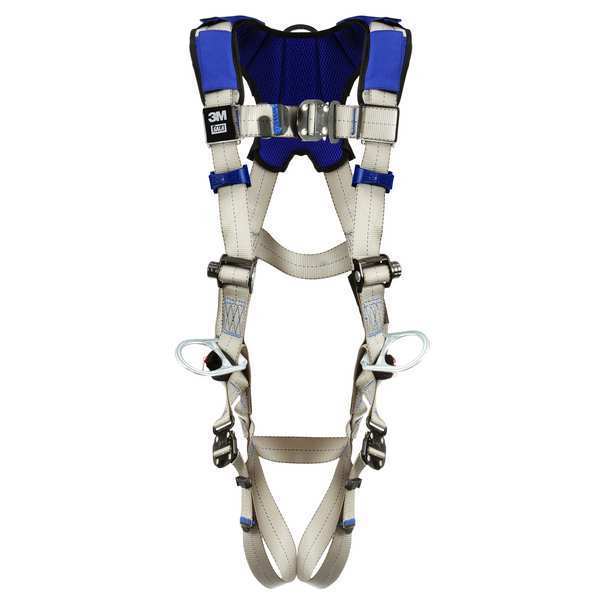 Harness, Vest Style, M, Polyester, Gray
