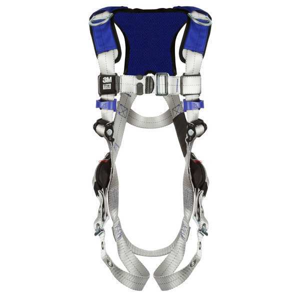 Harness, Vest Style, S, Polyester, Gray