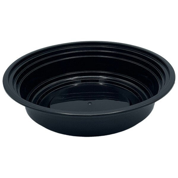 Disp Carry-Out Ctnr, 24 oz, BK/CLR, PK150