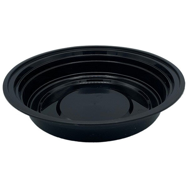 Disp Carry-Out Ctnr, 48 oz, BK/CLR, PK150