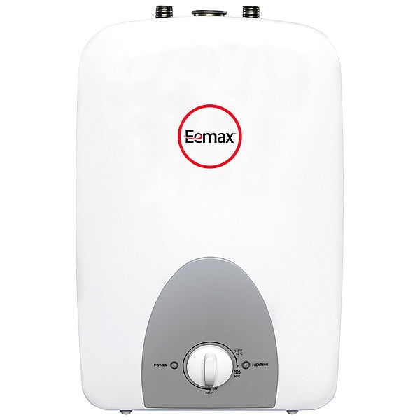 Mini Tank Water Heater, Freestanding, 120V AC, 2.6 gal, 1,440 W, Single Phase, 17 in H, 150 psi Max