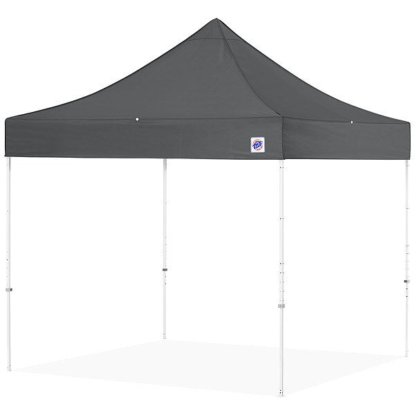Portable Shelter, Gray, 8 ft W, 8 ft L